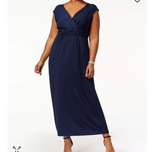 Macy’s NY Collection formal maxi dress